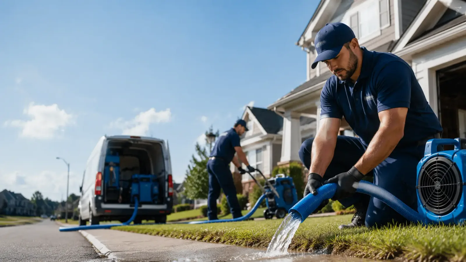 Flood Damage Restoration in Hollister, OK